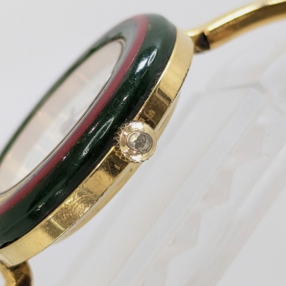 Gold Gucci Bezel Watch - Full Set main image 6